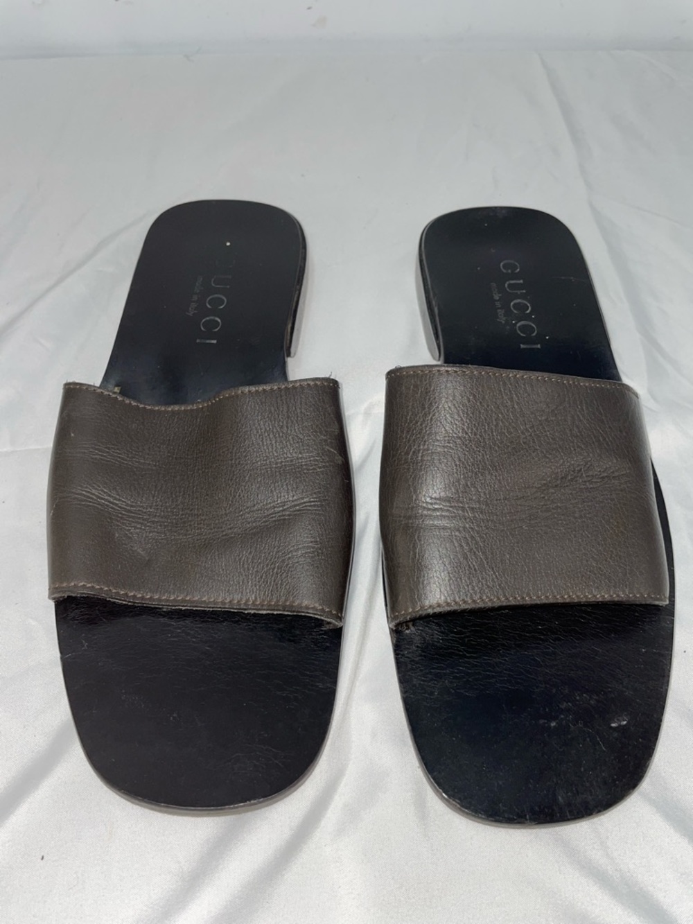 GUCCI MENS SANDAL SLIDES FTL-04-013 - Picture 1 of 9